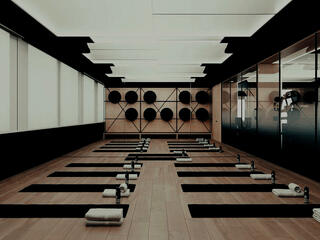 Sala de yoga.